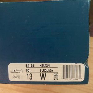 New in box Brown Nunn Bush confort gel men size 13W.